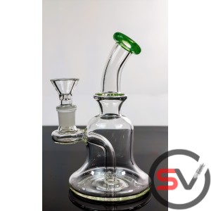 CURVED NECK BELL SHAPED WATER PIPE 6inch